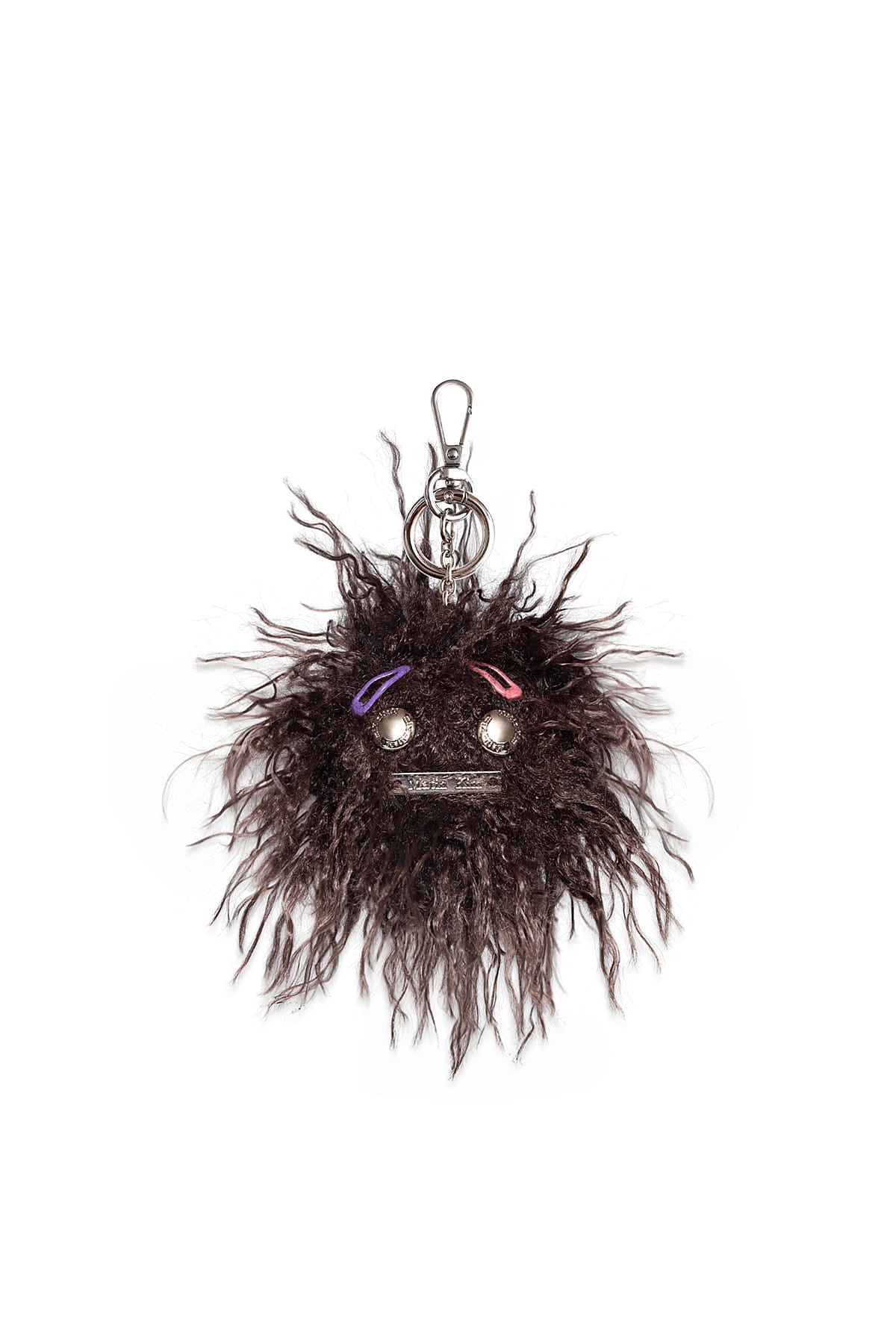 Matinkim Oddball Fur Keyring IN Brown