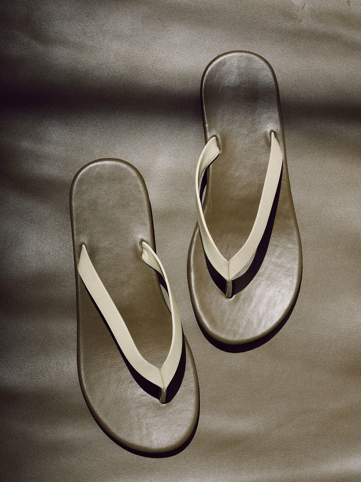 Nothing Written Colette lamb sandals (Olive)