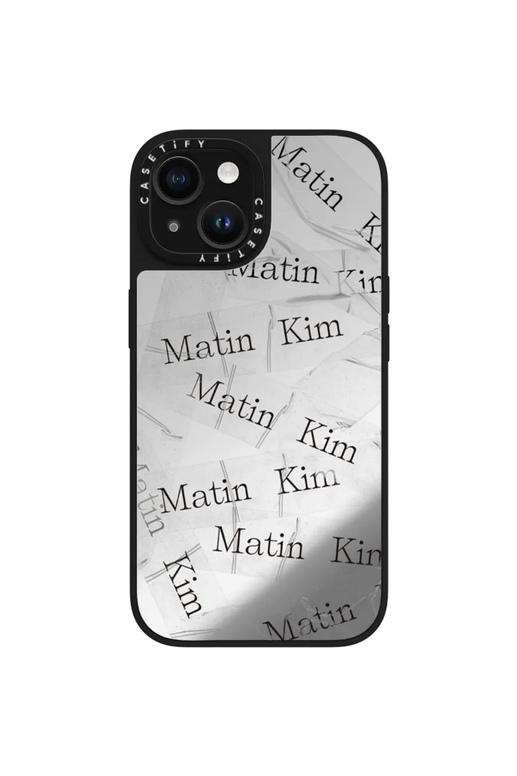 Matinkim Matin Kim X Casetify Tape Case IN Silver