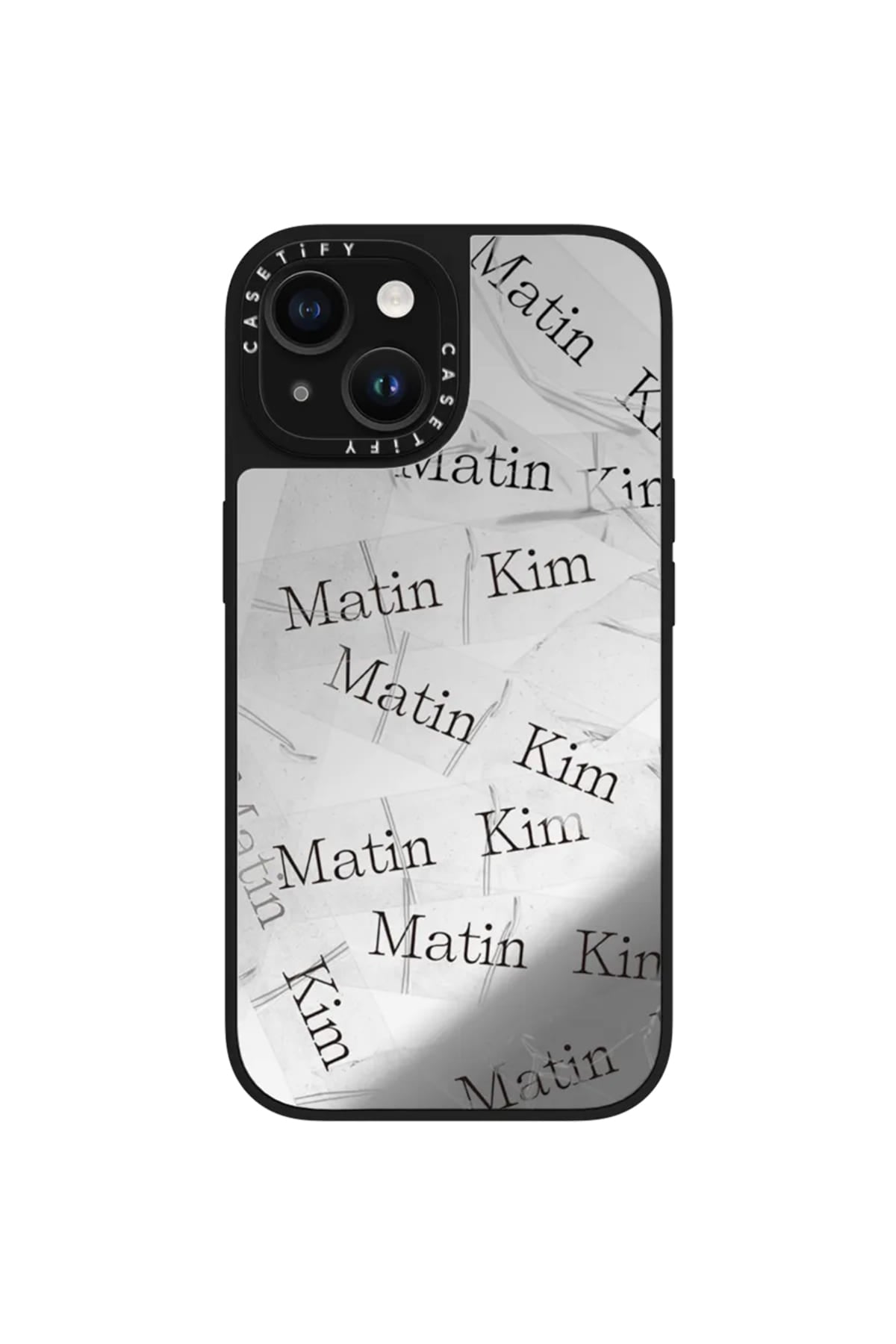 Matinkim Matin Kim X Casetify Tape Case IN Silver
