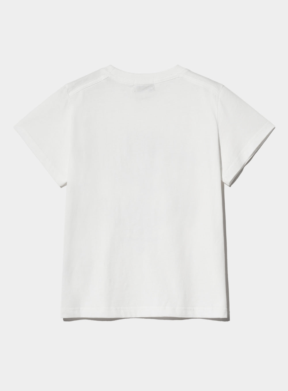 [satur] (W) Capri Citron Drawing Summer Graphic T-Shirt - Light Blue