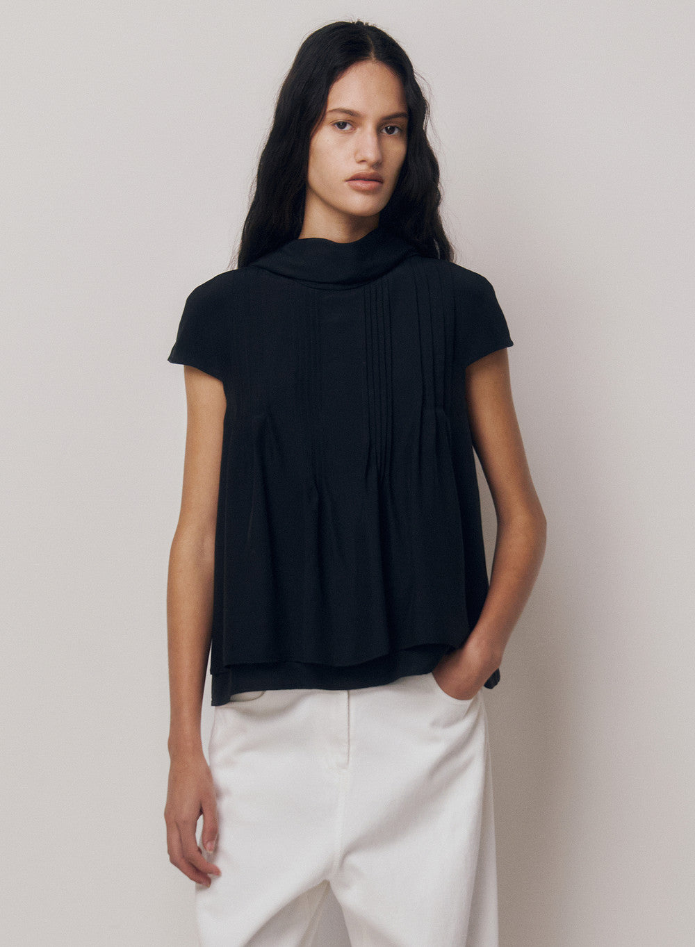 Kindersalmon Mila Blouse Black