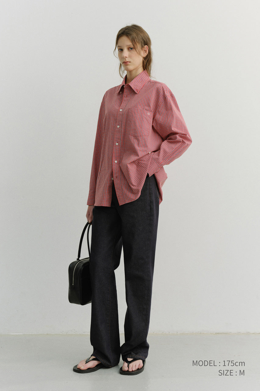 Dunst 90S Wide Leg New Jeans Raw Denim