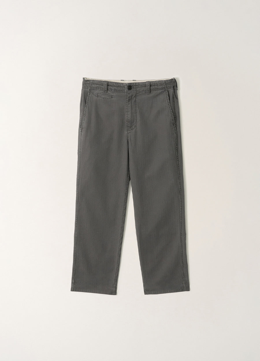 Nothing Written Eston work chino pants (Charcoal) (Pre-order, ships from Nov 2)
