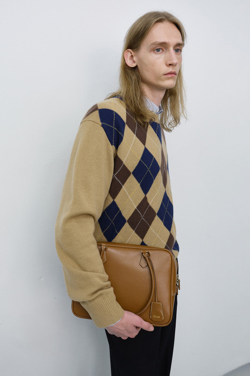 Dunst Classic 28 Leather Bag Tan
