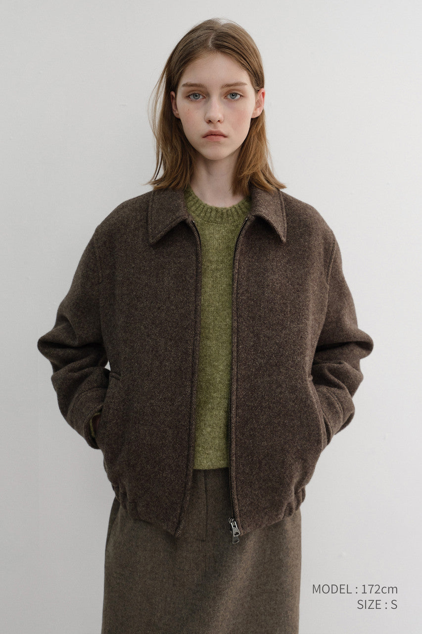 Dunst Unisex Shaggy Dog Sweater Olive