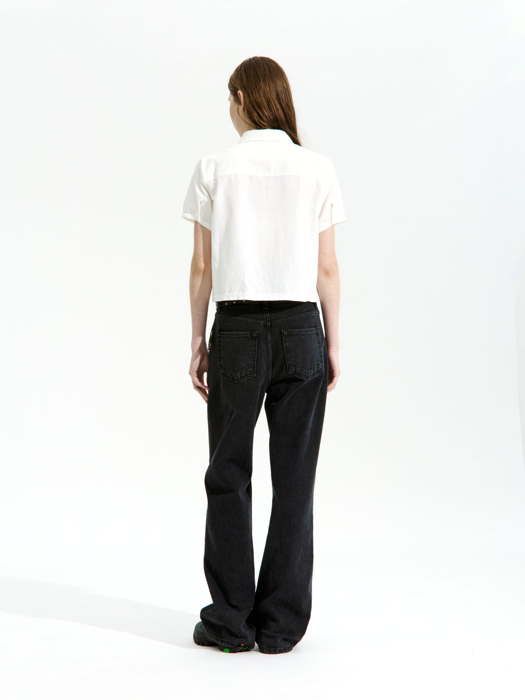 Low Classic Bamboo Lace Shirt Off White