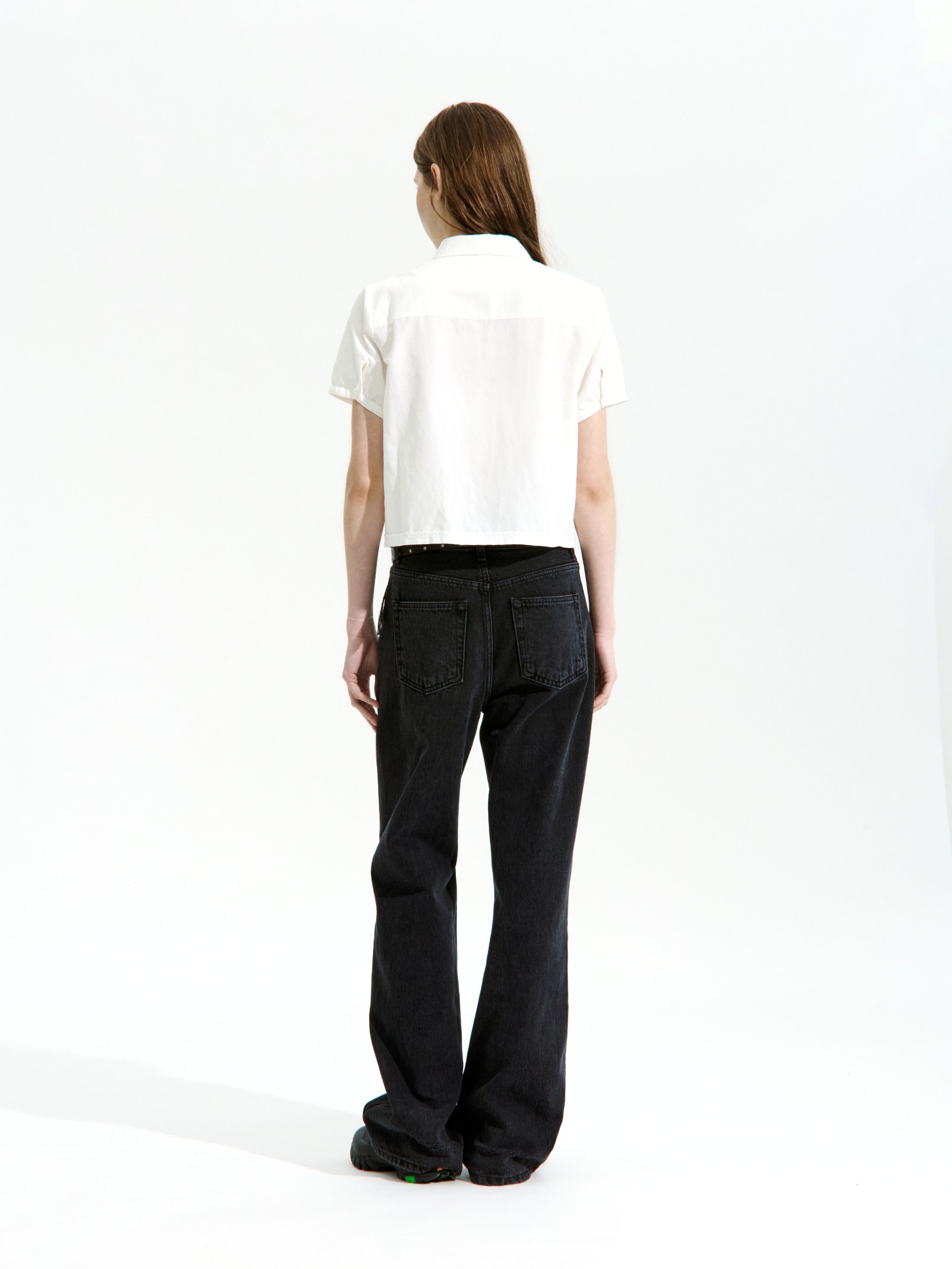 Low Classic Bamboo Lace Shirt Off White