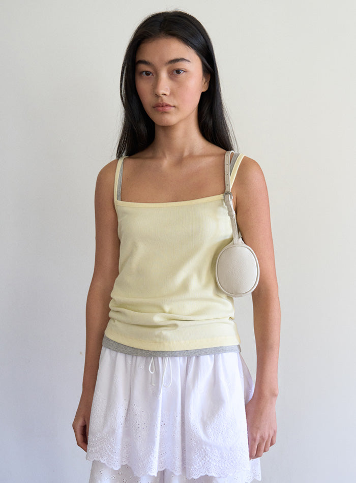 Mango Maniplease Campa Sleeveless Creamy Lemon