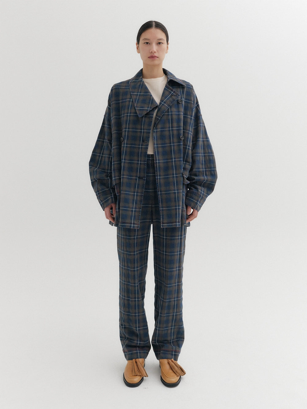 EENK Asymmetrical Collar Jumper - Multi