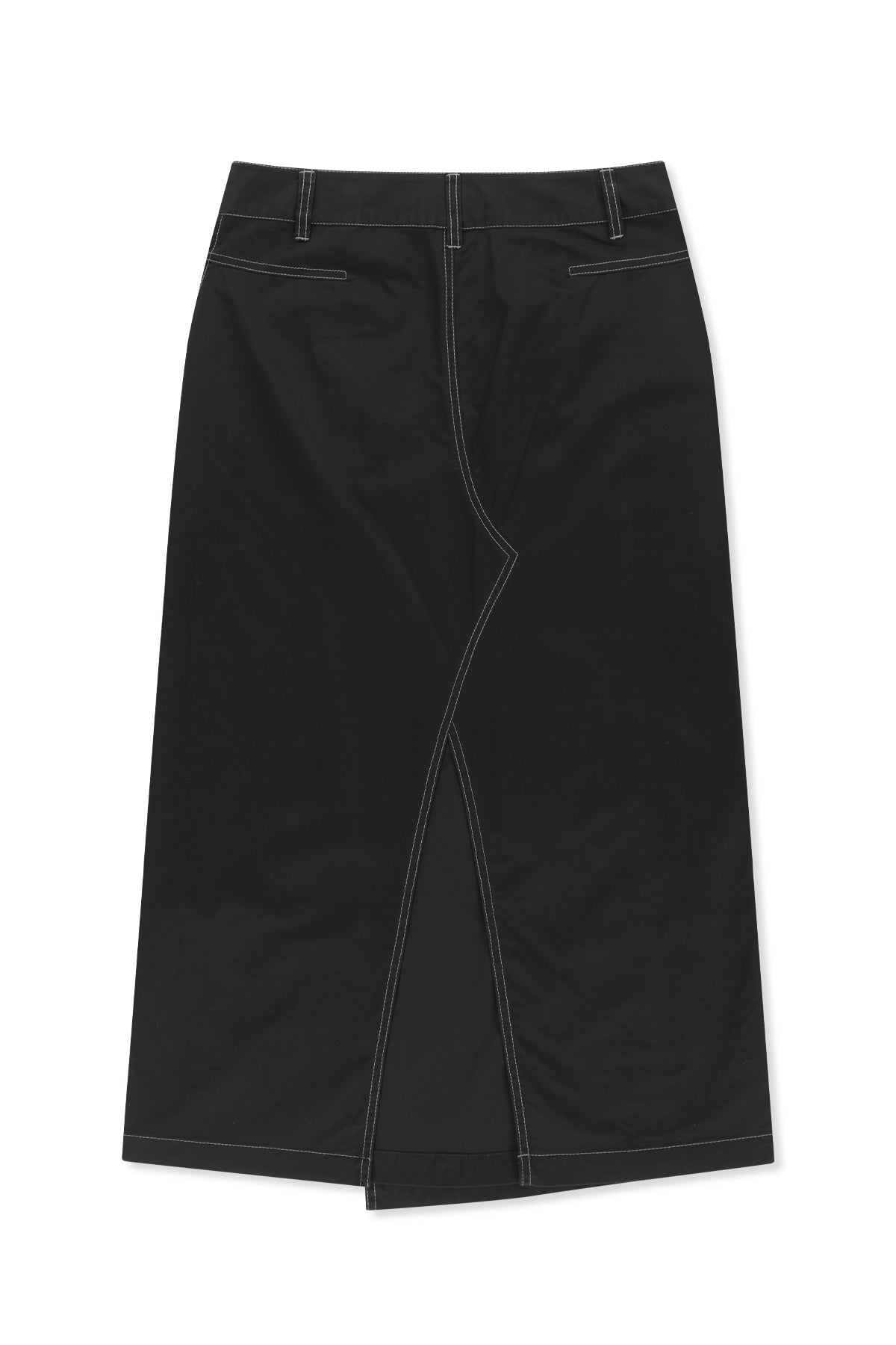 Matinkim Big Pocket Long Wrap Skirt IN Black