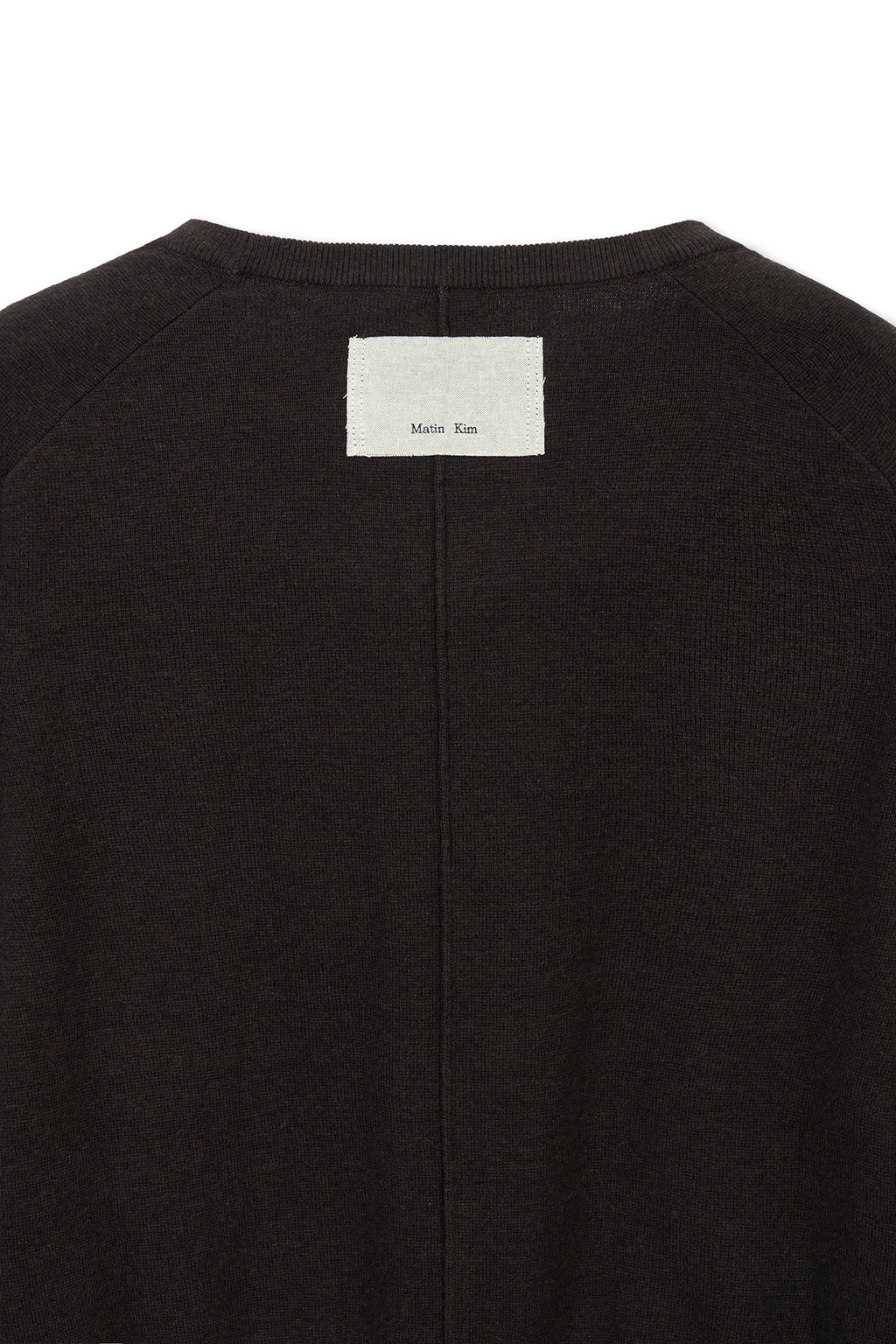 Matinkim Raglan Sleeve Knit Pullover IN Dark Brown