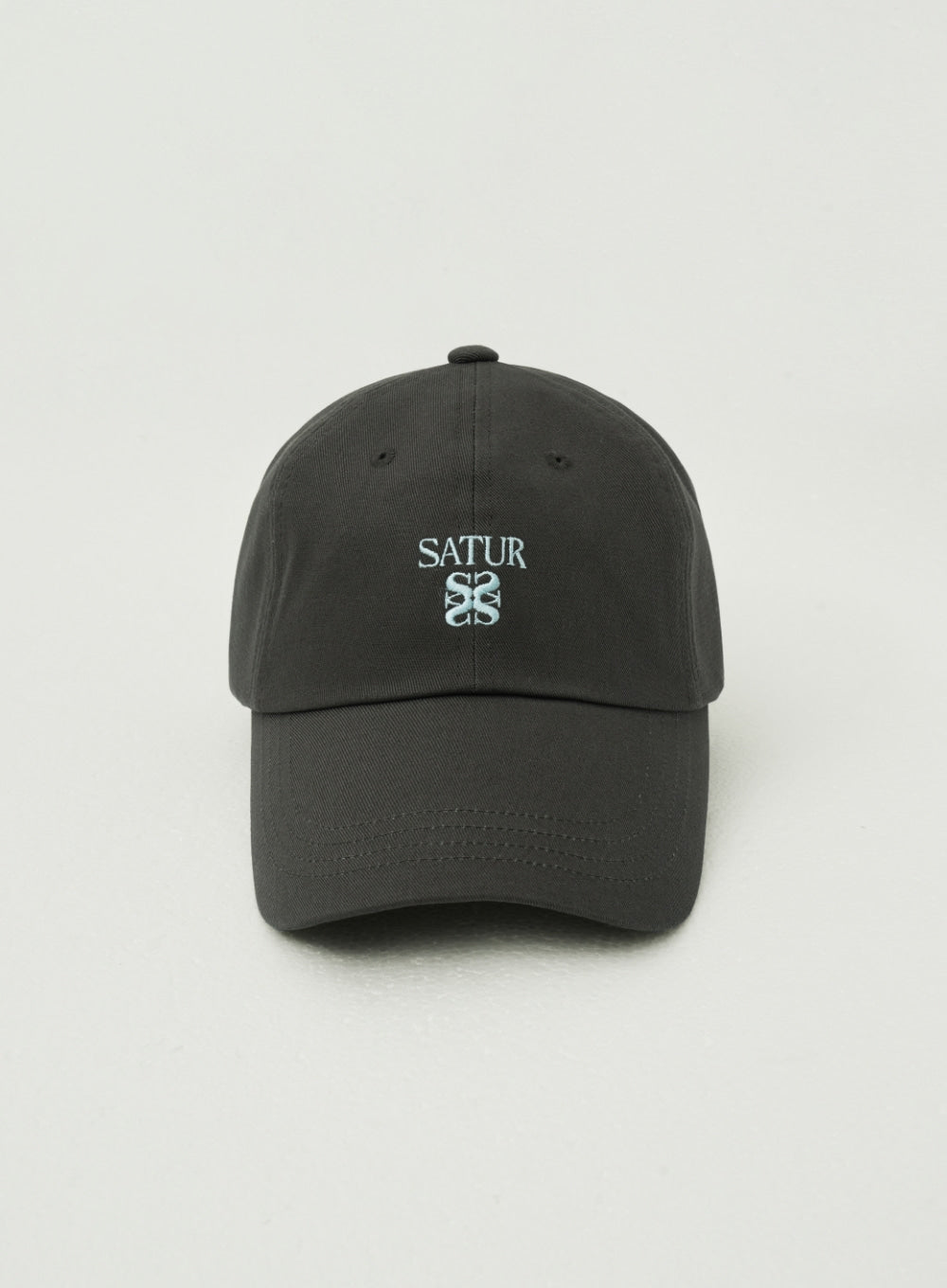 [satur] Classic Logo Ball Cap - Charcoal