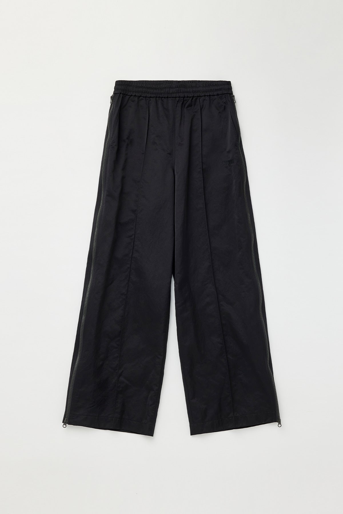Matinkim Side Zipper Track Pants IN Black