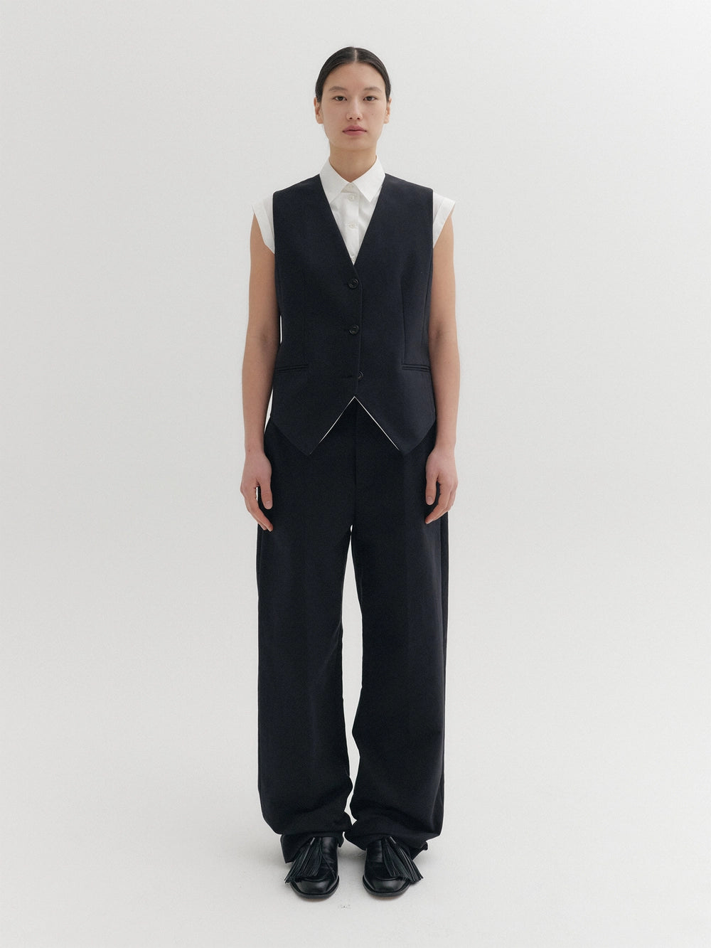 EENK Straight Pants - Black