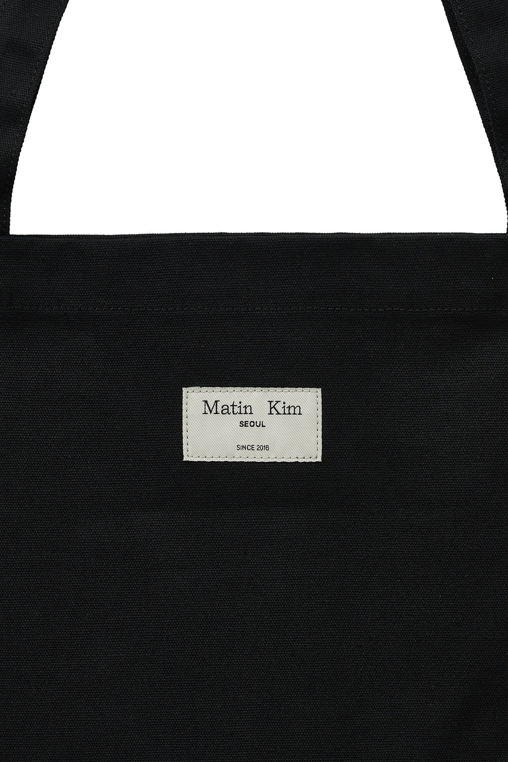 [matinkim] Matin Logo Stud Ecobag IN Black