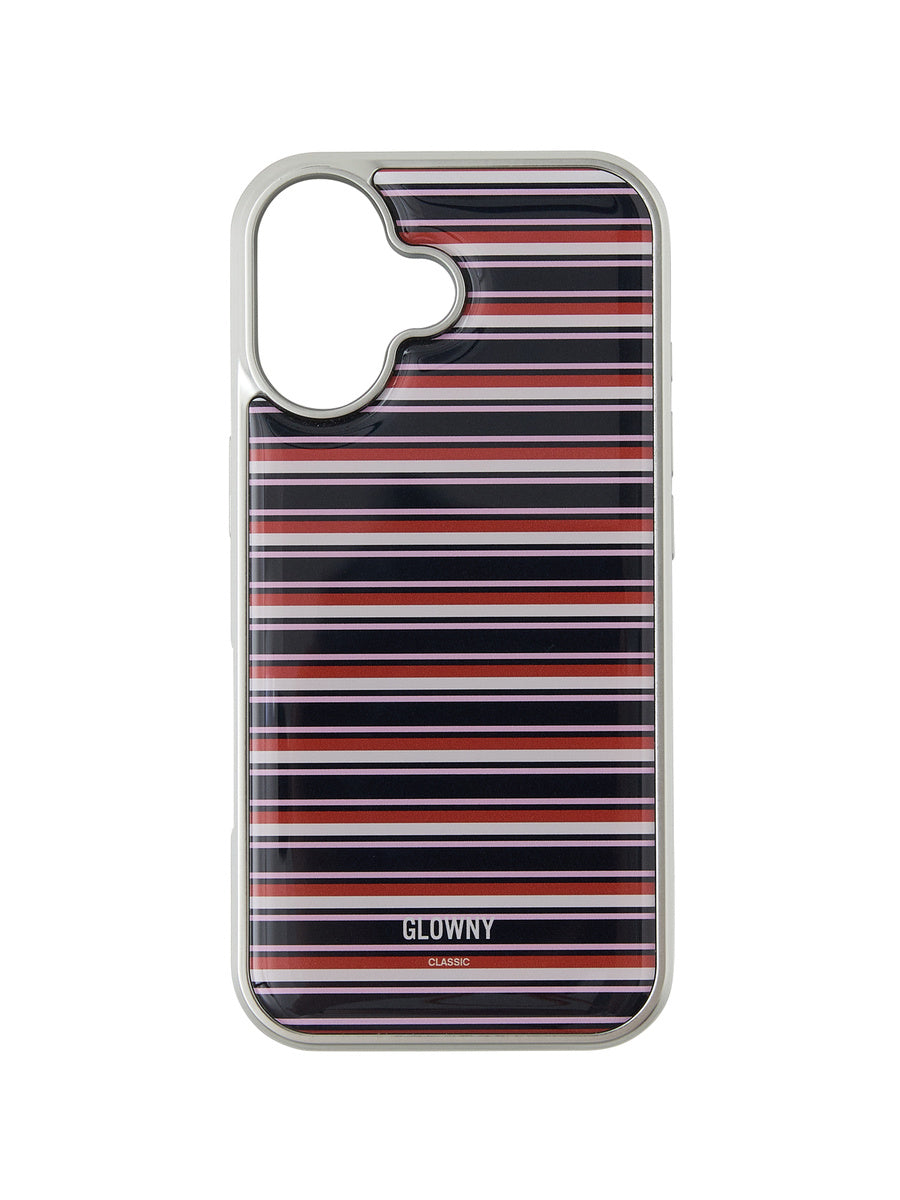 GLOWNY G Stripe Epoxy Case (Red Stripe)