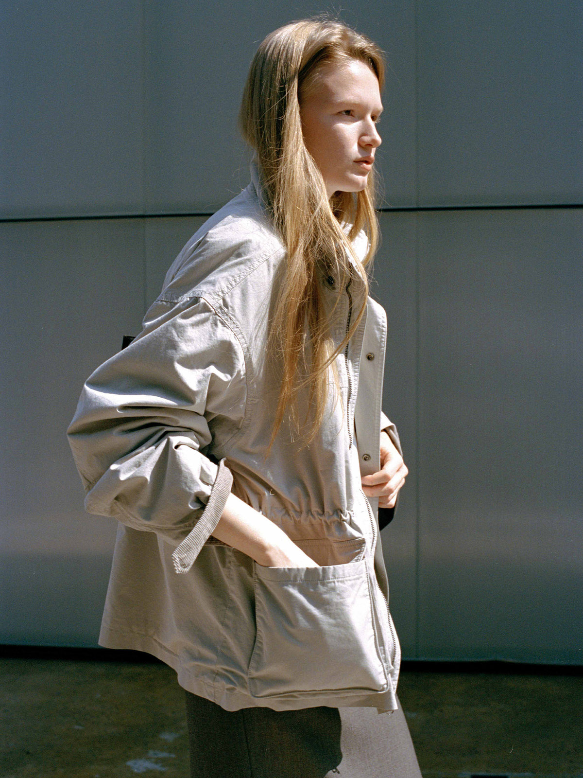 Nothing Written Borough utility jumper (Ash beige) (Pre-order, ships from Nov 3)