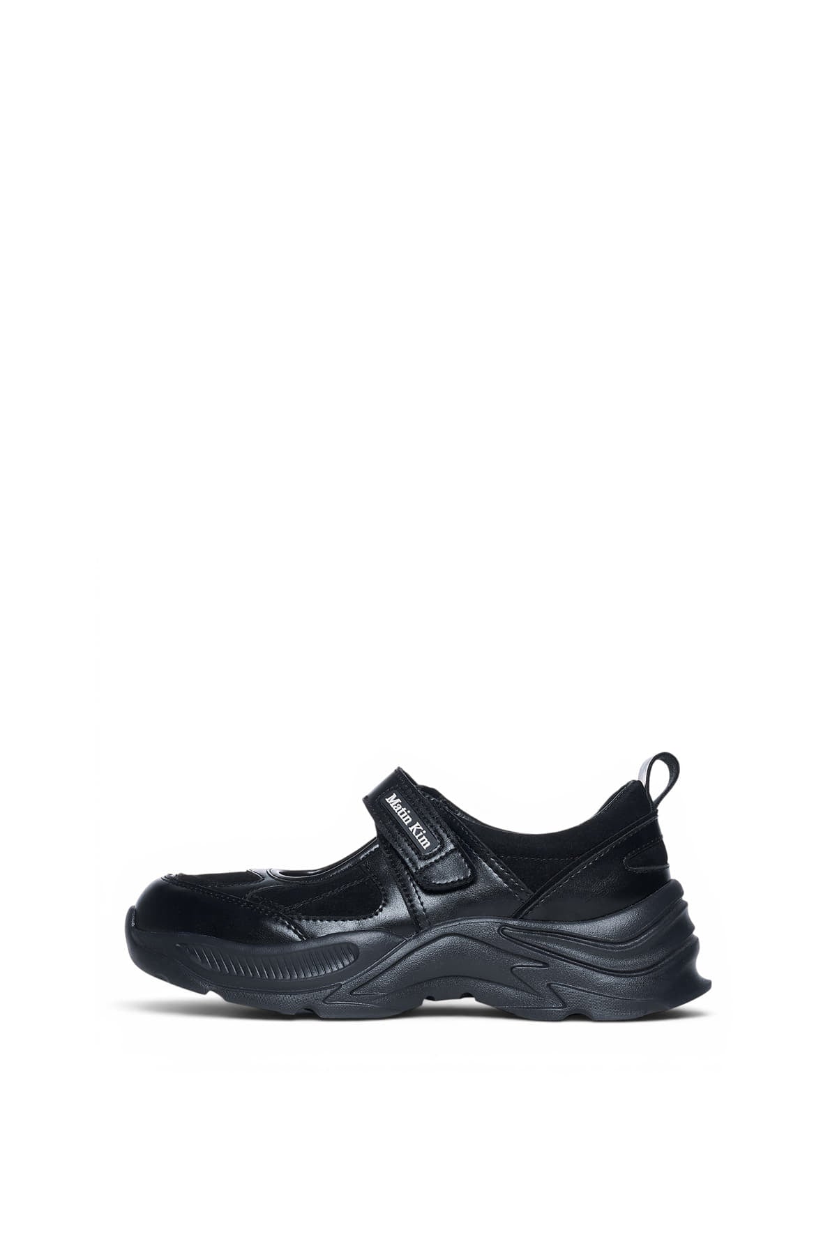 Matinkim Chunky Velcro Maryjane Sneakers IN Black