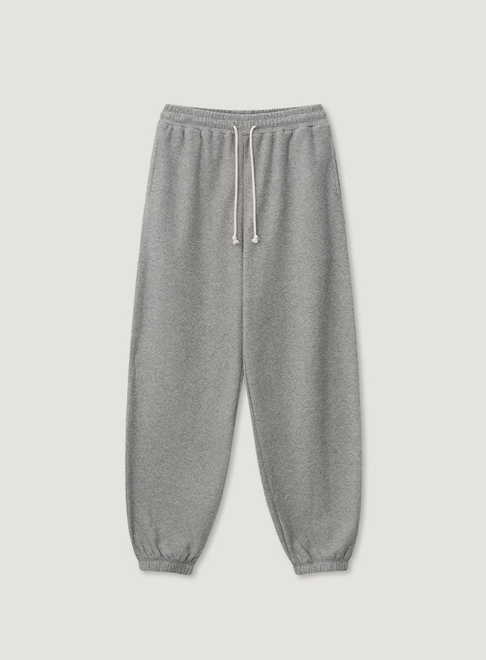Mango Maniplease Popory Jogger Pants Grey