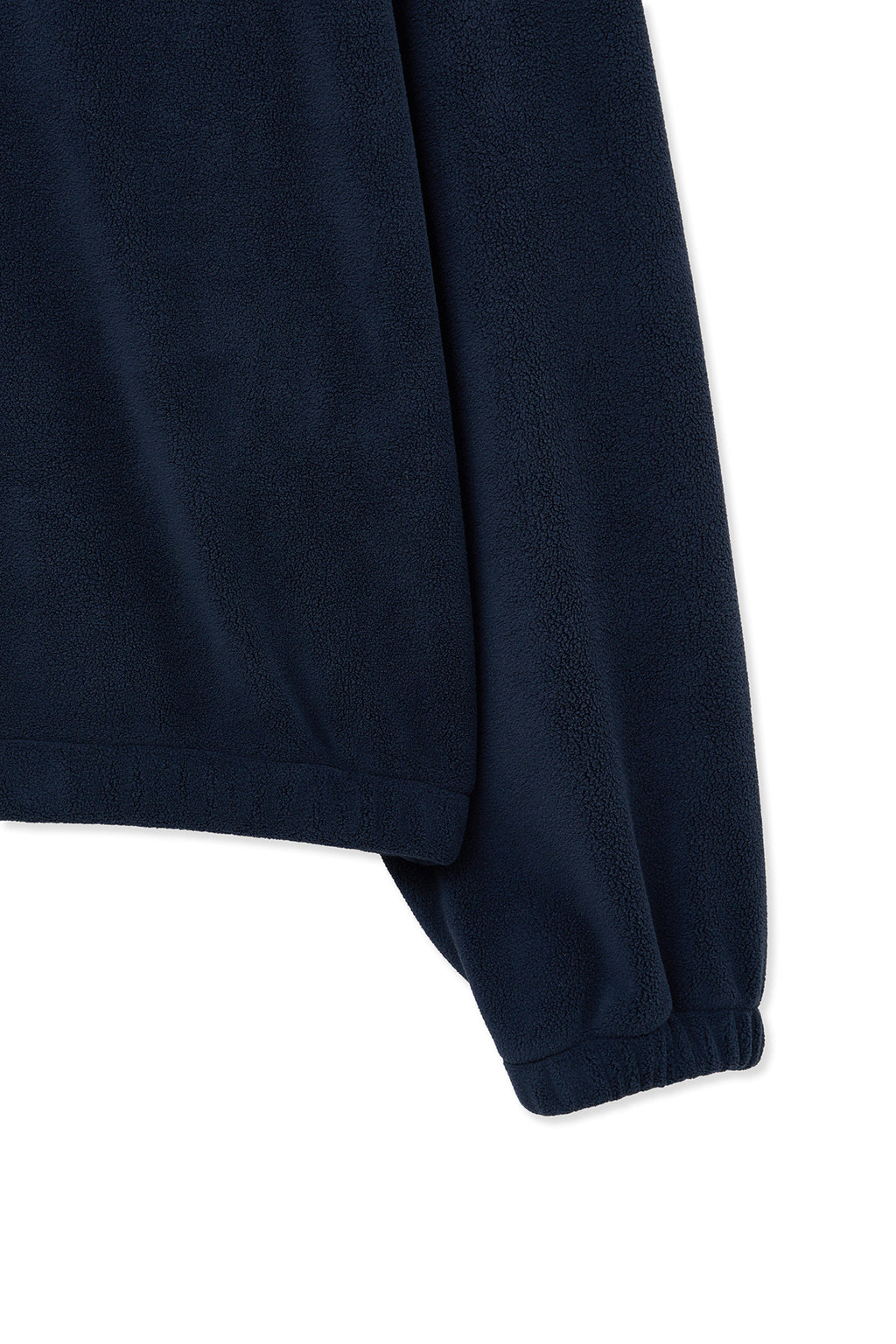 Matinkim Sherpa Fleece Half Zip UP Top IN Navy