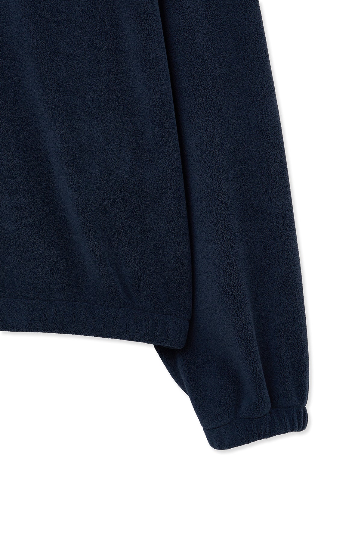 Matinkim Sherpa Fleece Half Zip UP Top IN Navy