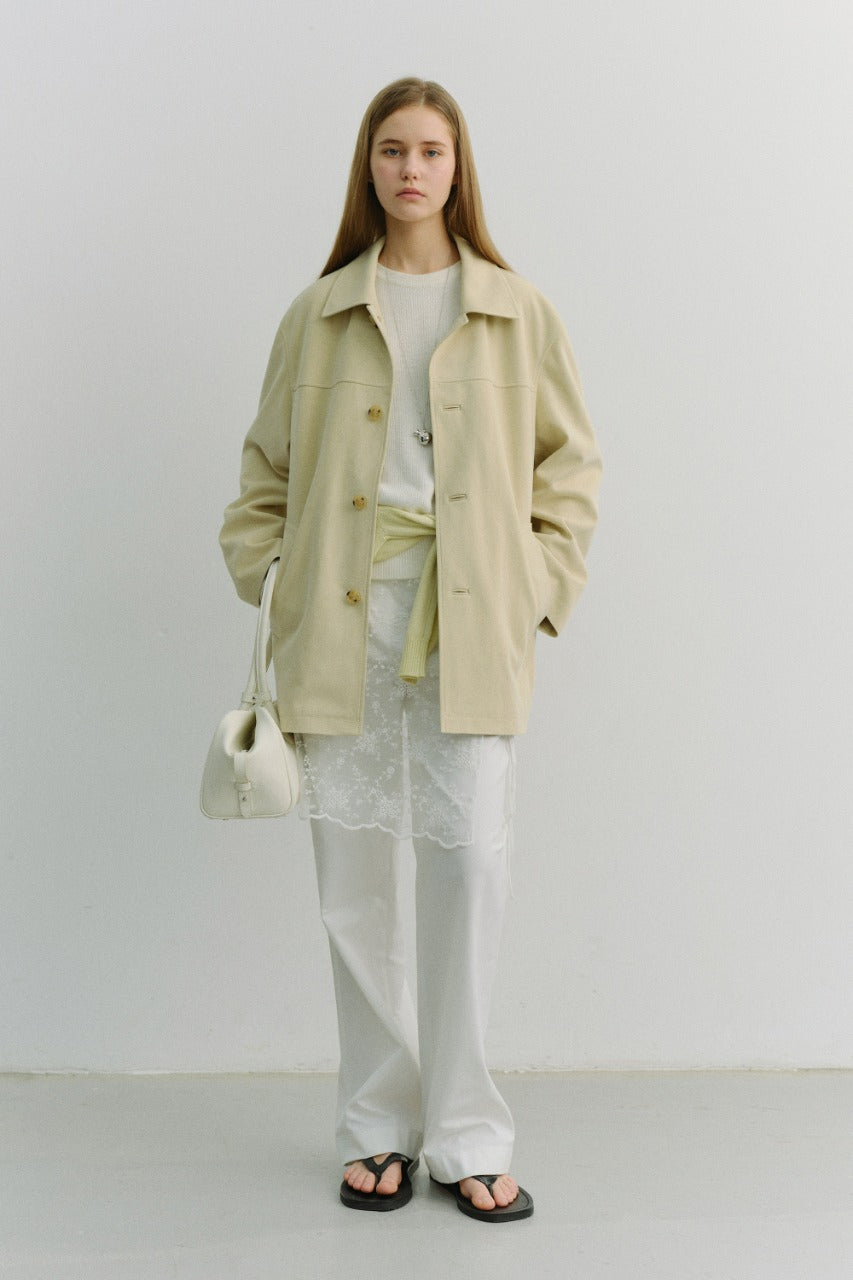 Dunst Needlework Layering Skirt White