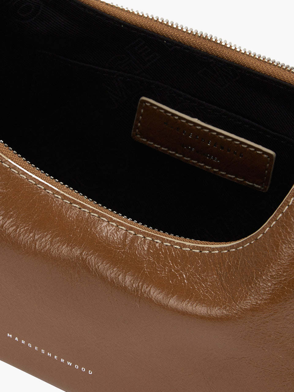 Margesherwood Hobo Shoulder brown crinkle