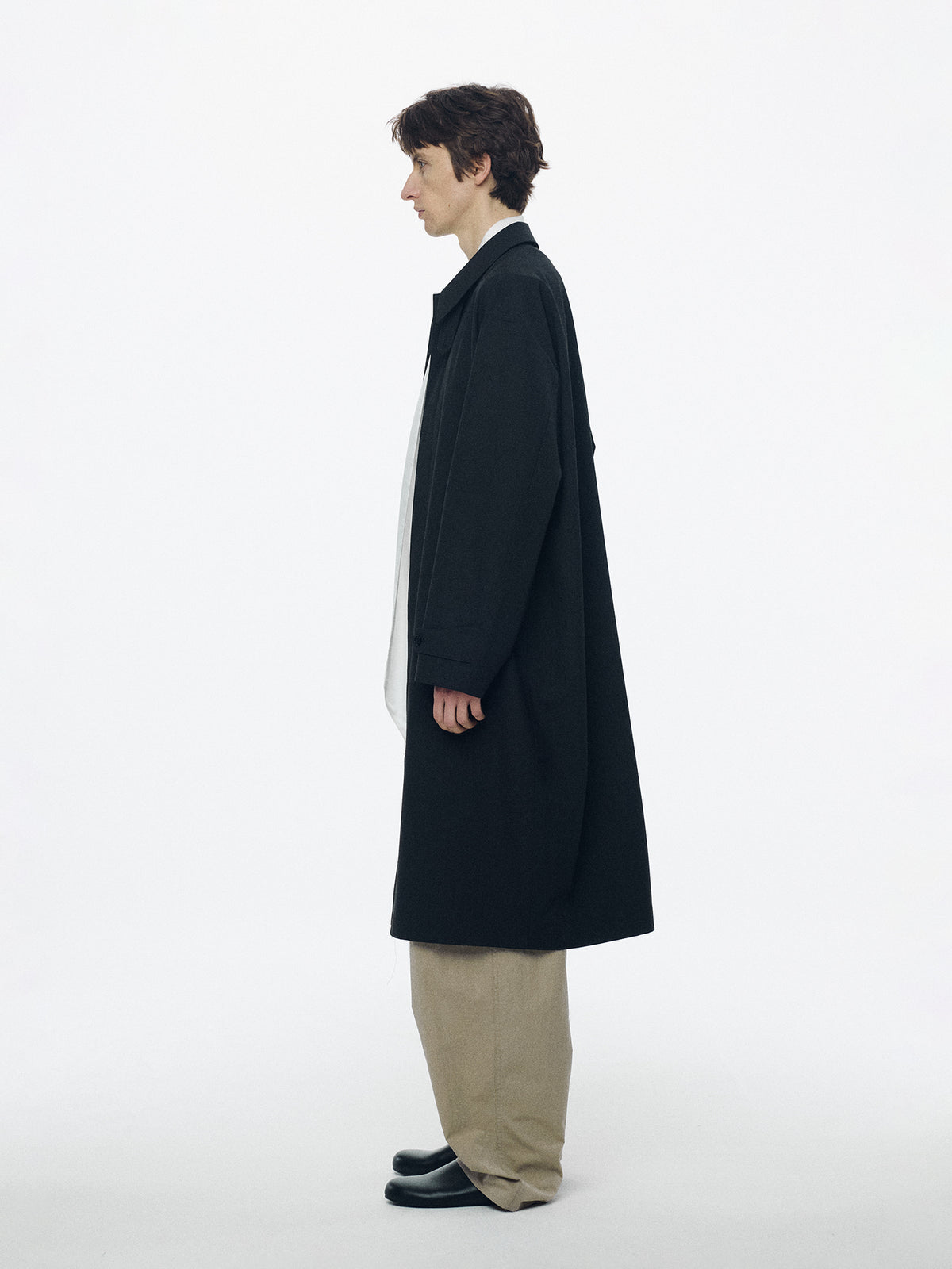 Nothing Written Covent wool coat (Deep charcoal, M)