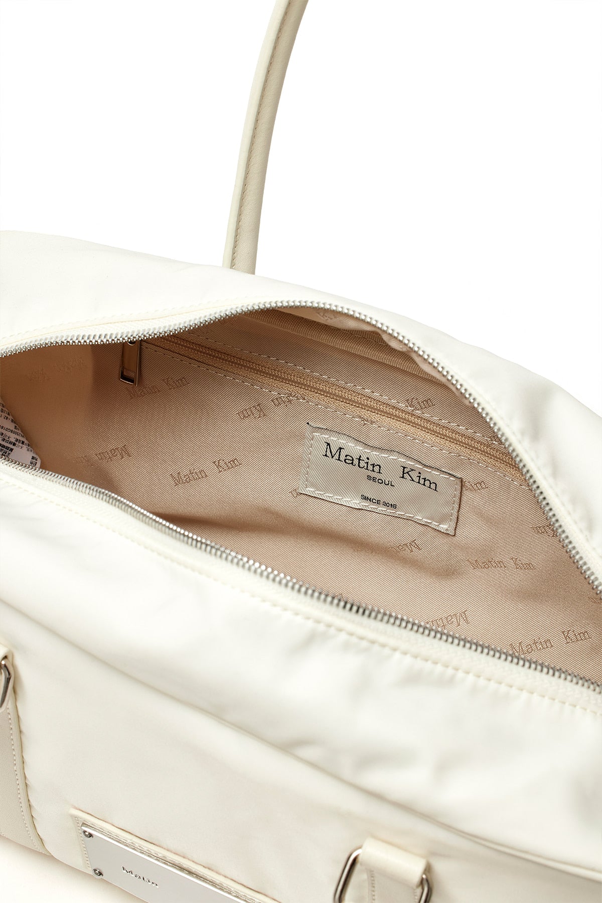 [matinkim] SPORTY TOTE BAG IN IVORY