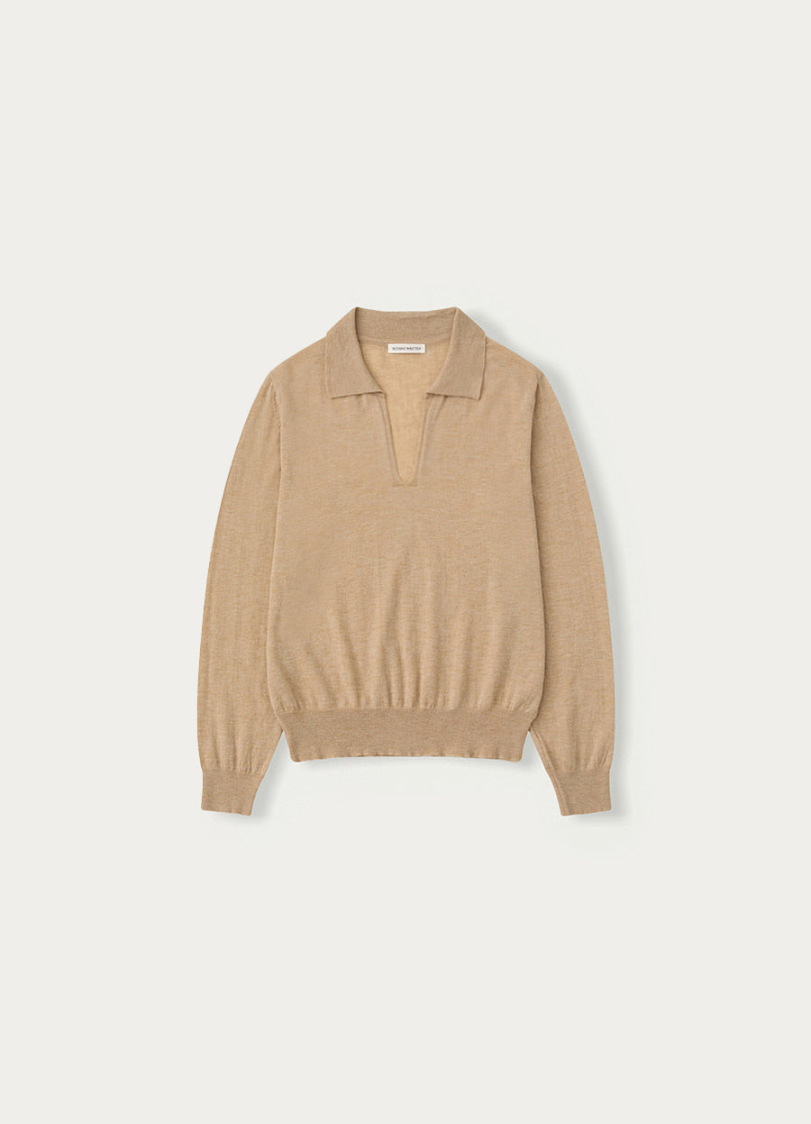 Nothing Written Vera collar knit (Camel)