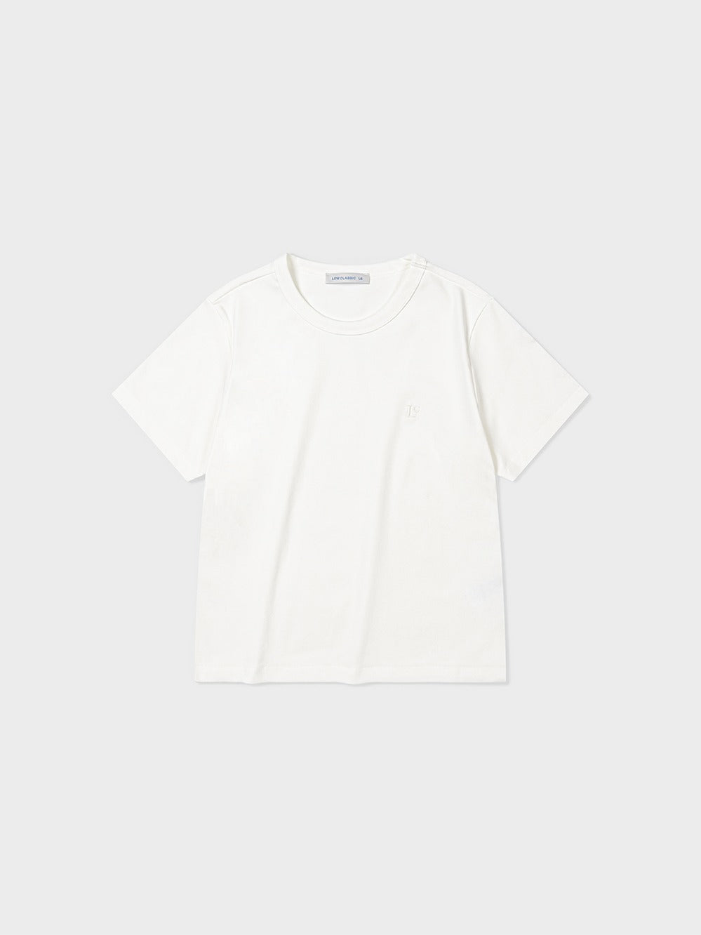 Low Classic Organic Silket Lc Mini T-Shirt Off White