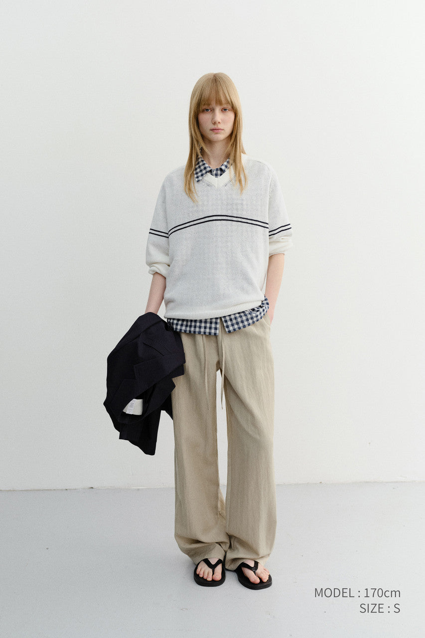 Dunst Summer String Pants Beige