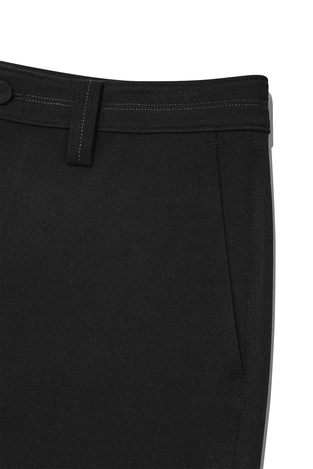 [matinkim] STITCH POINT BUTTON TROUSER FOR MEN IN CHARCOAL