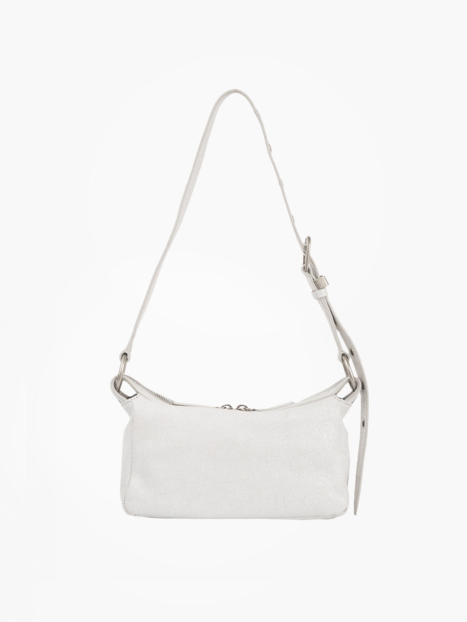 Margesherwood Outpocket Hobo Mini off white cracked