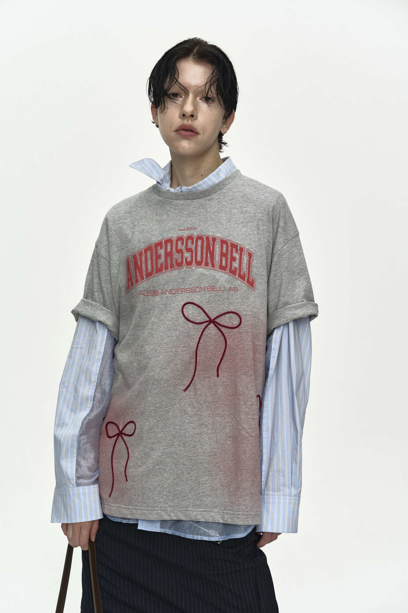 Andersson Bell Ribbon Embroidery Spray T-Shirt