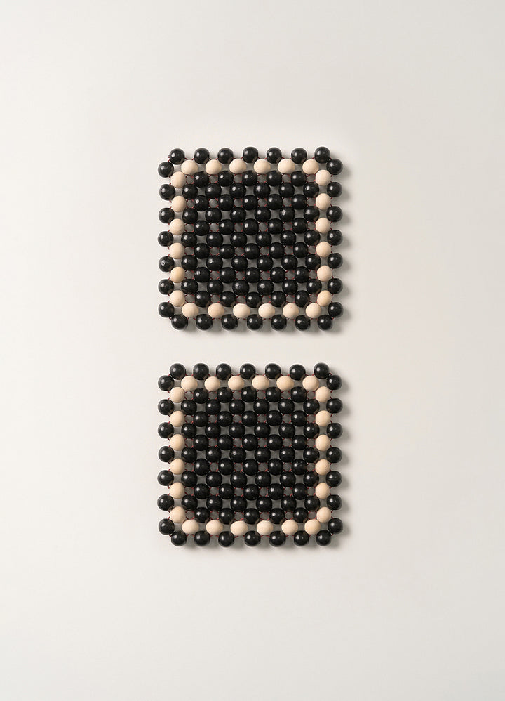 Nothing Written Coaster sets (Black natural)