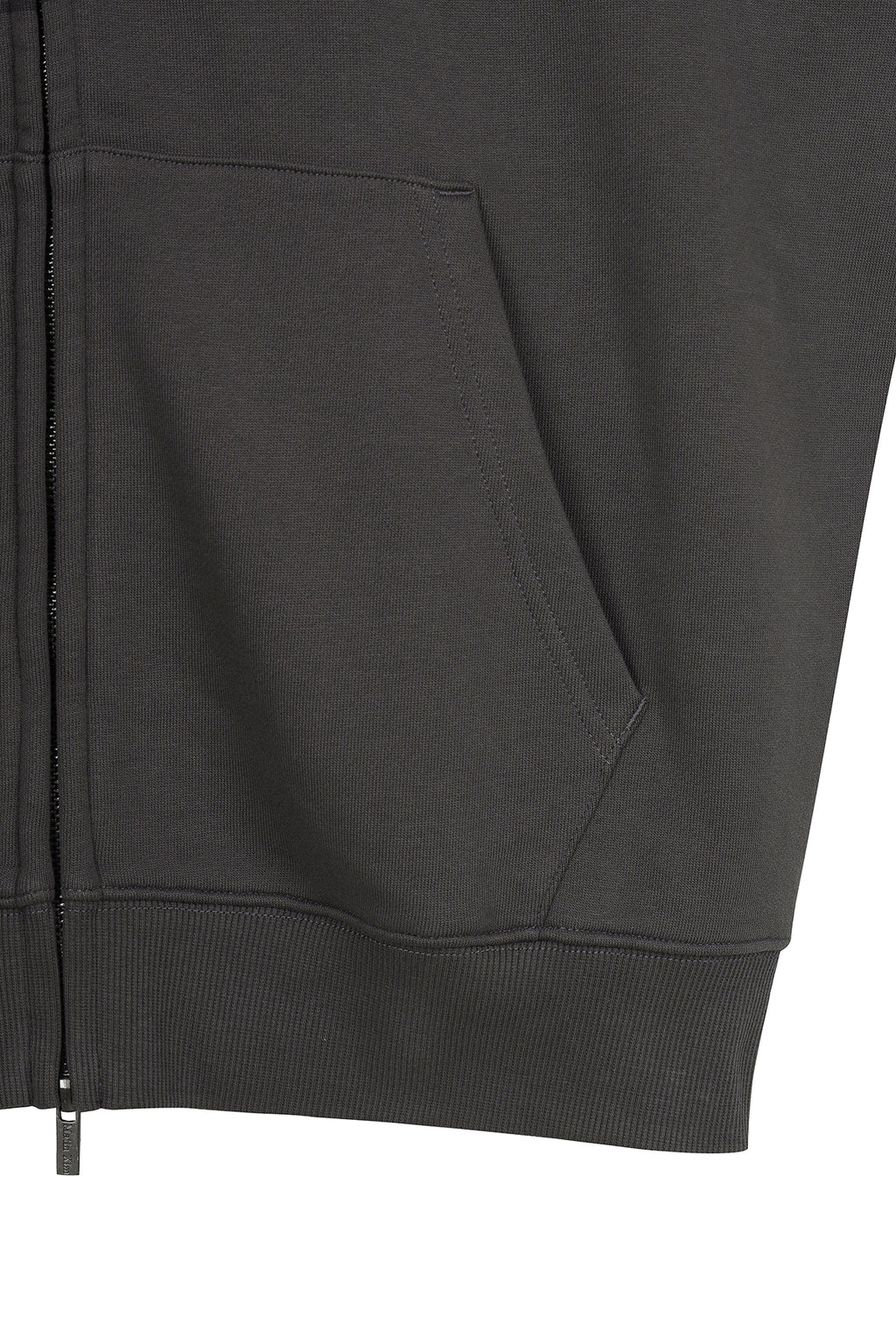 [matinkim] GRAFFITI ARTWORK HOODY ZIP UP IN CHARCOAL