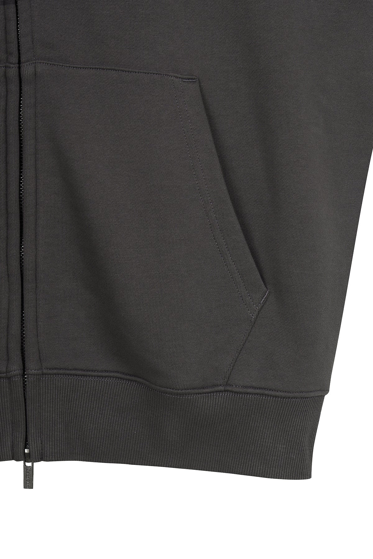 [matinkim] GRAFFITI ARTWORK HOODY ZIP UP IN CHARCOAL