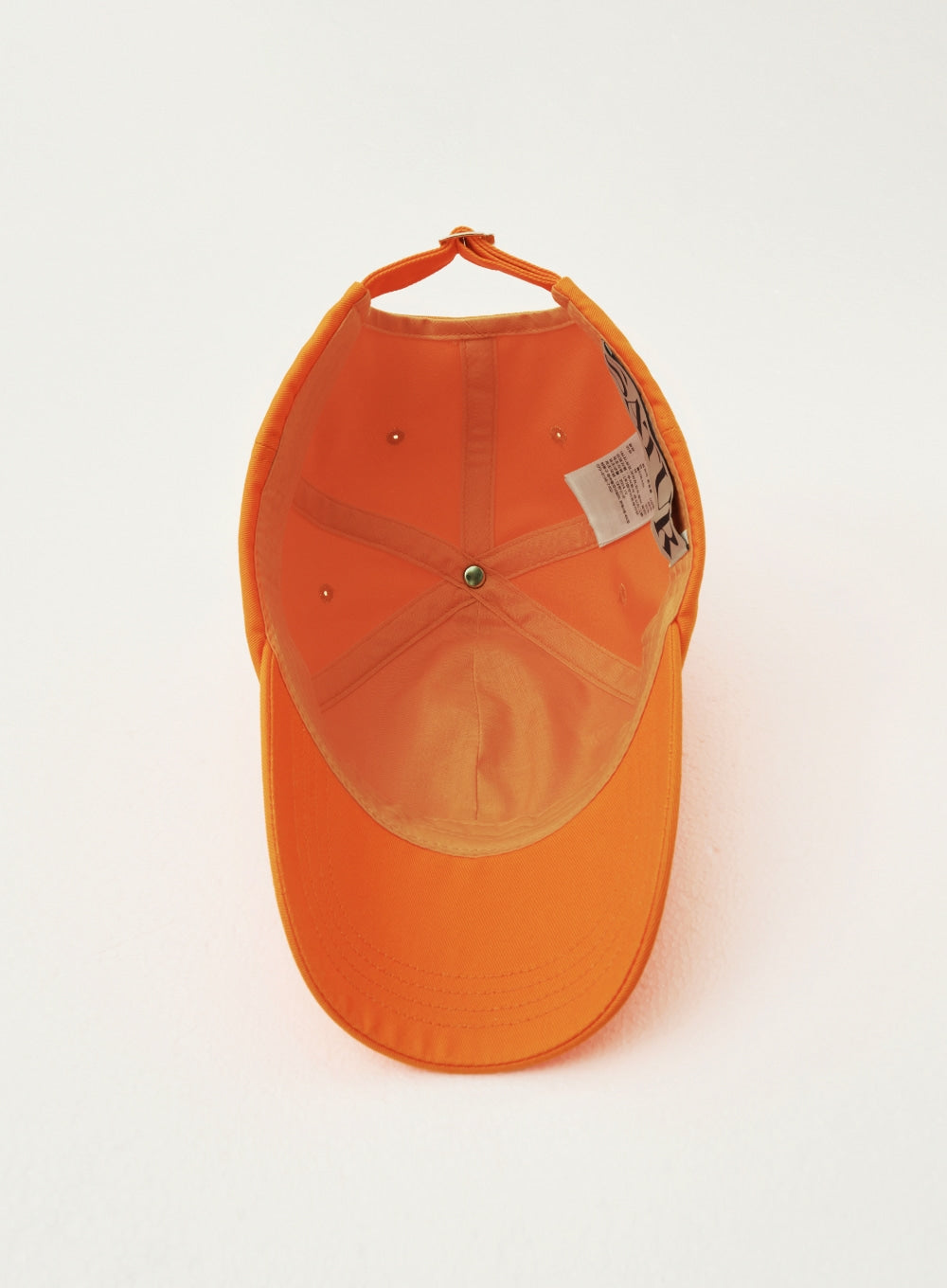 [satur] Classic Logo Ball Cap - Orange