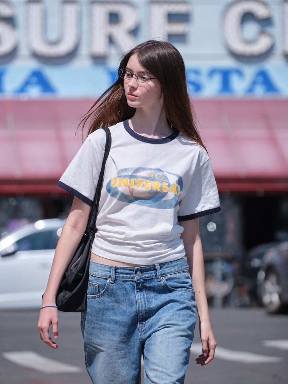 Low Classic Universal Ringer Tee Ivory
