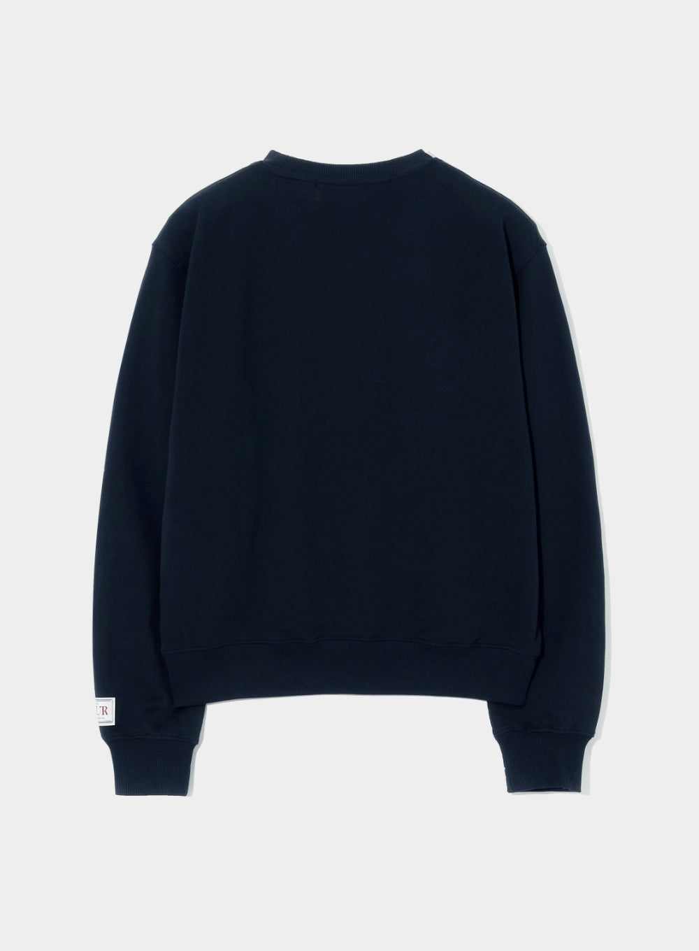 [satur] (W) Classic Logo Sweatshirt - Classic Navy