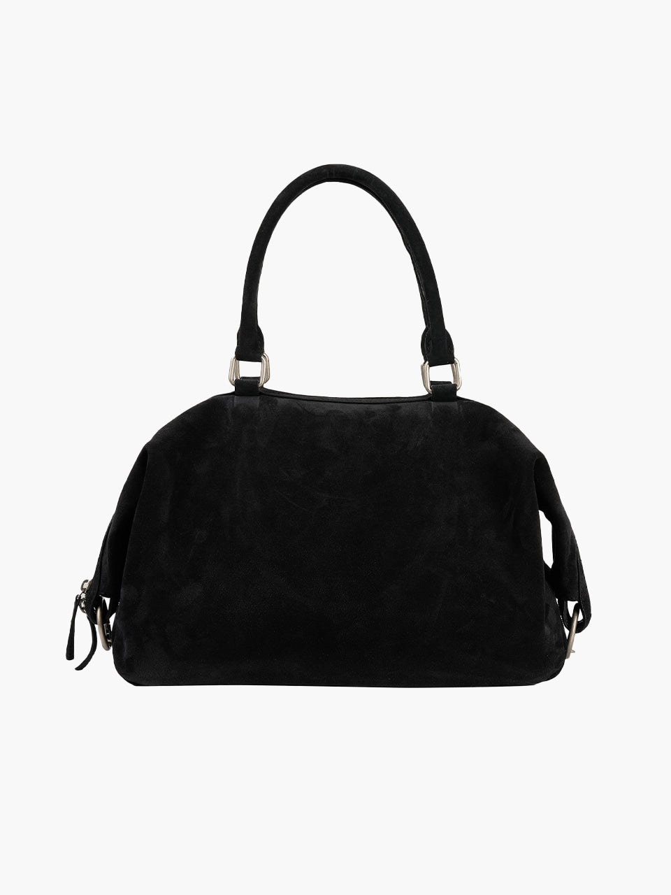 Margesherwood Dumpling Tote black suede