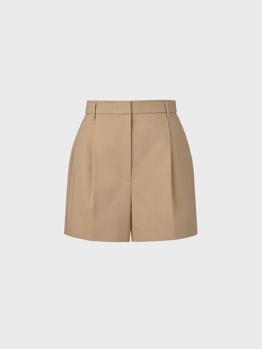 EENK High-Rise Shorts - Camel