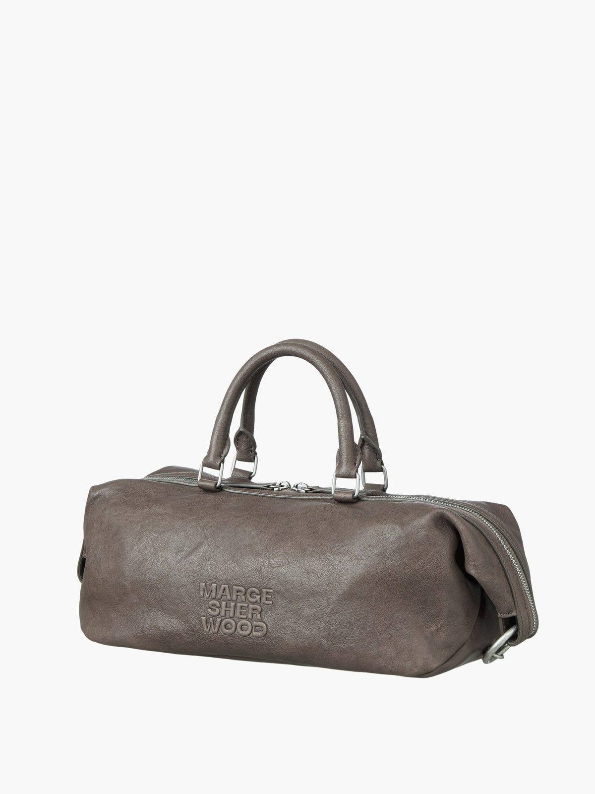 Margesherwood Dumpling EW Tote taupe washed nappa