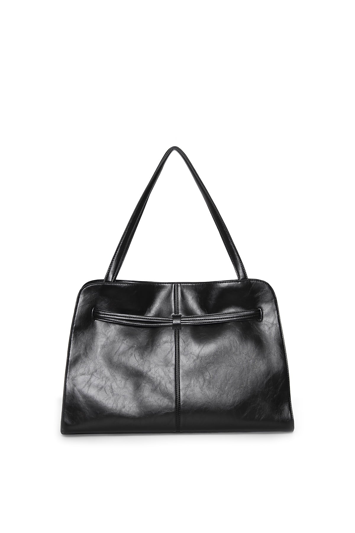 Matinkim Drop Tail Mellow Big Shoulder Bag IN Black