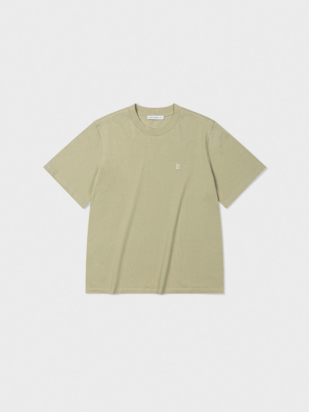 Low Classic Organic Lc Basic T-Shirt Sand Beige