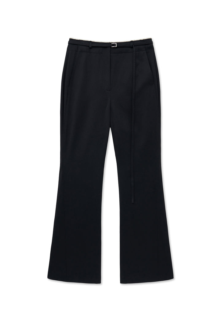 Matinkim Cut Out Point String Trouser IN Black