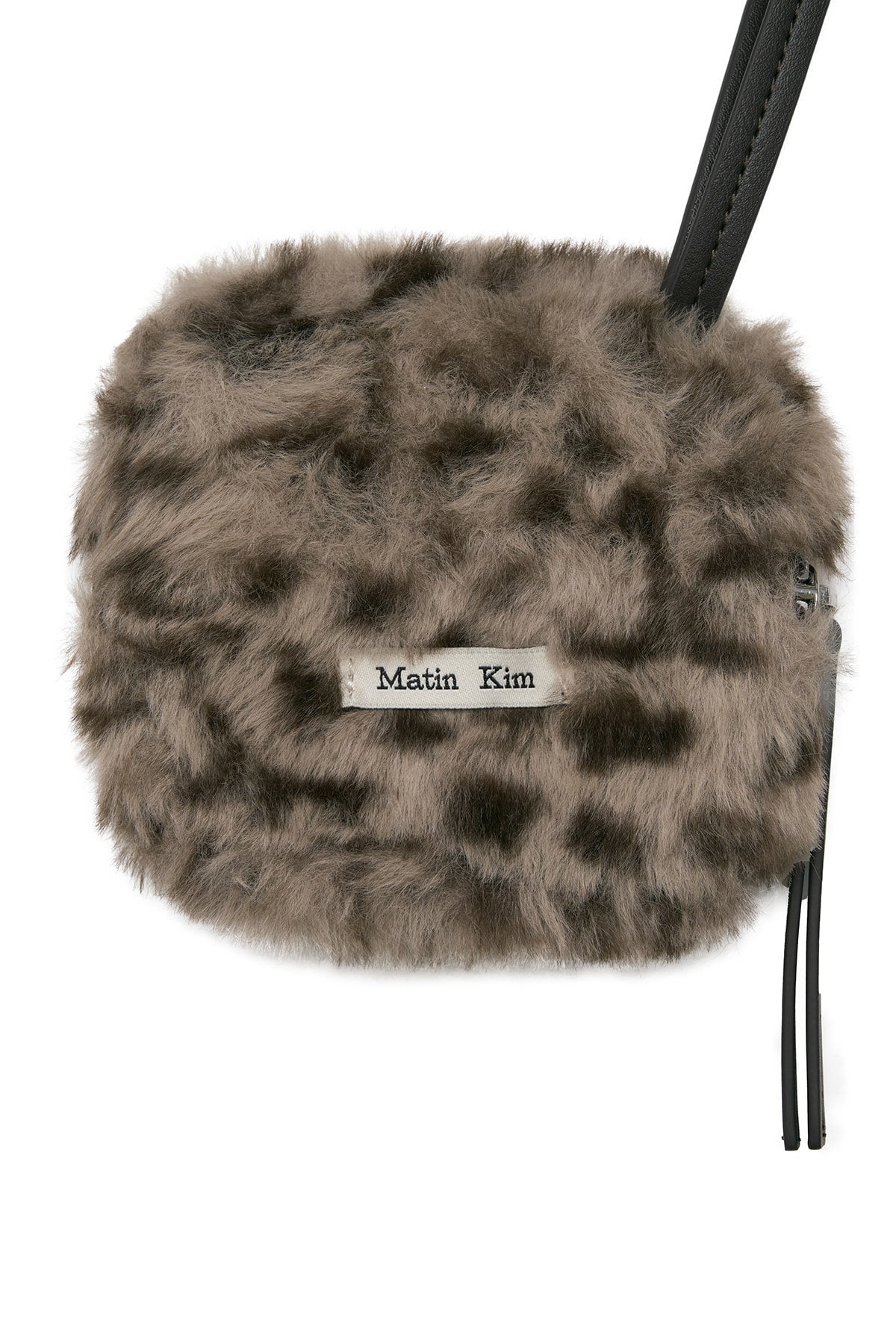 Matinkim Leopard Mini Pouch IN Grey
