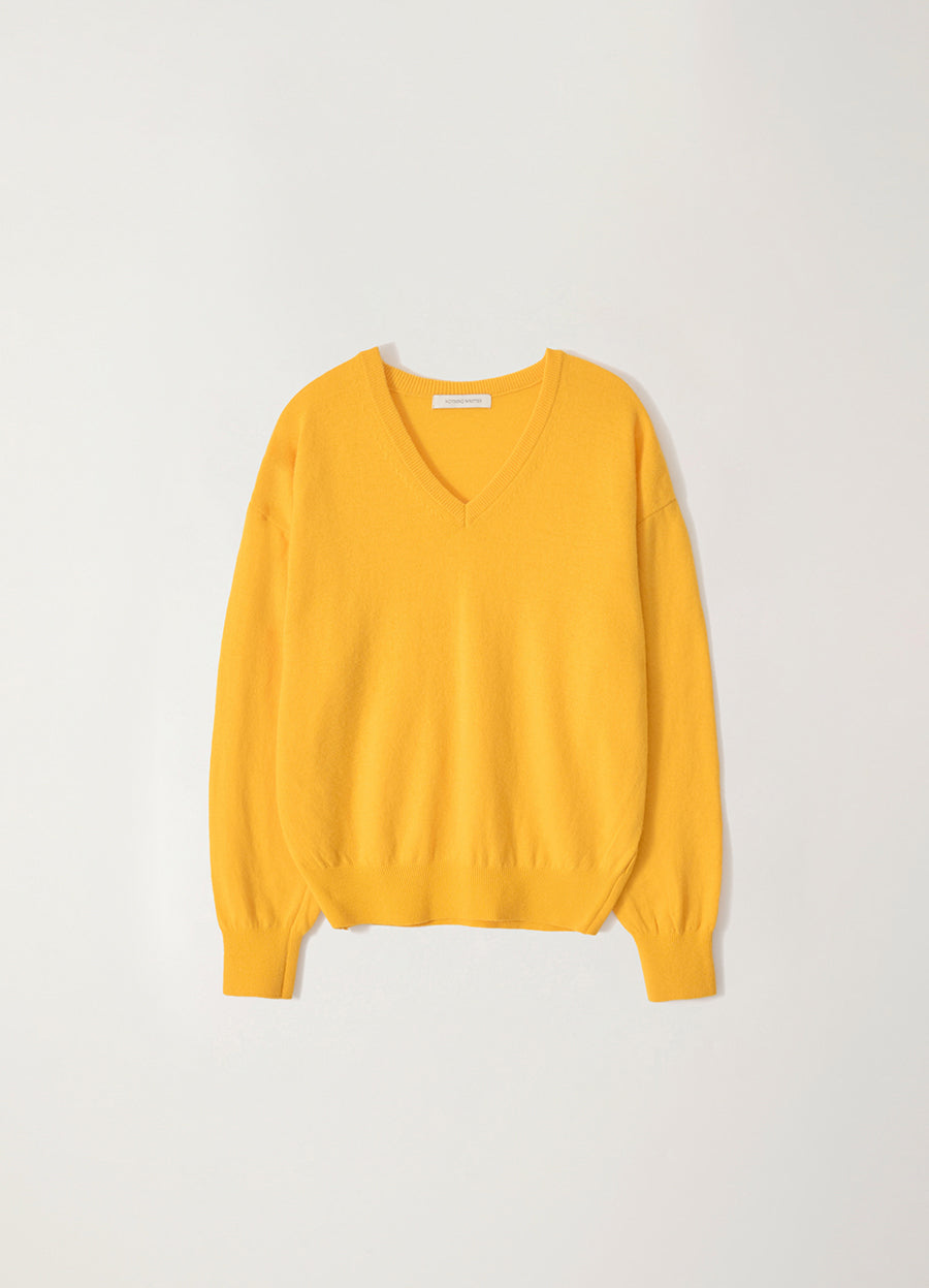 Nothing Written Puno v-neck pullover (Amber)